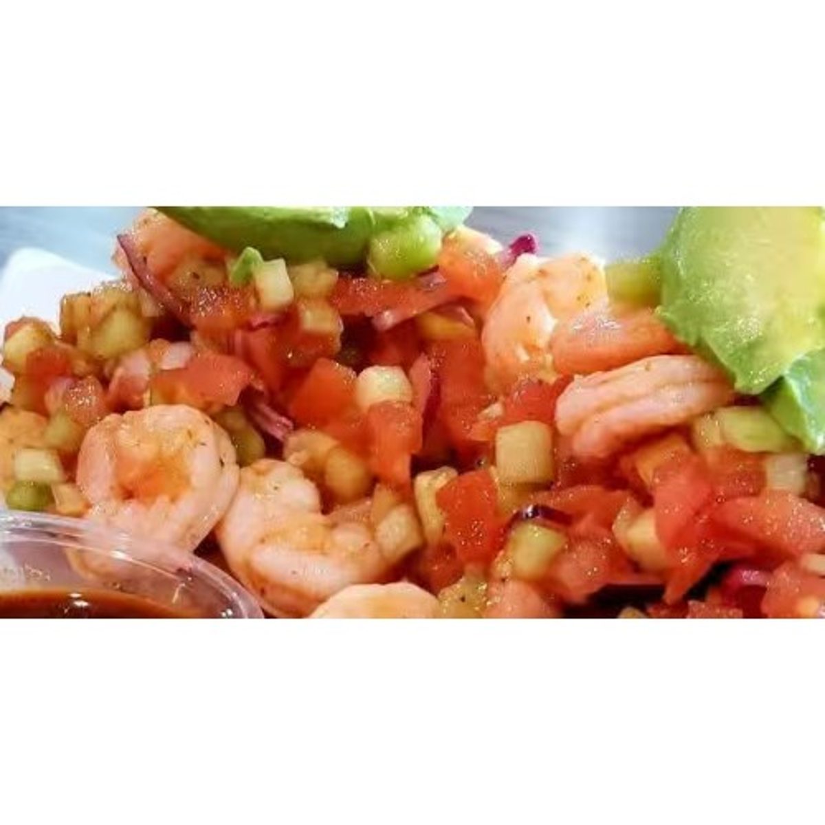 Tostadota De Camaron Cocido