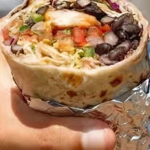 Shrimp Burrito.