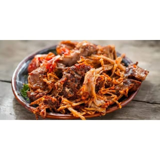 Carnitas Plate.