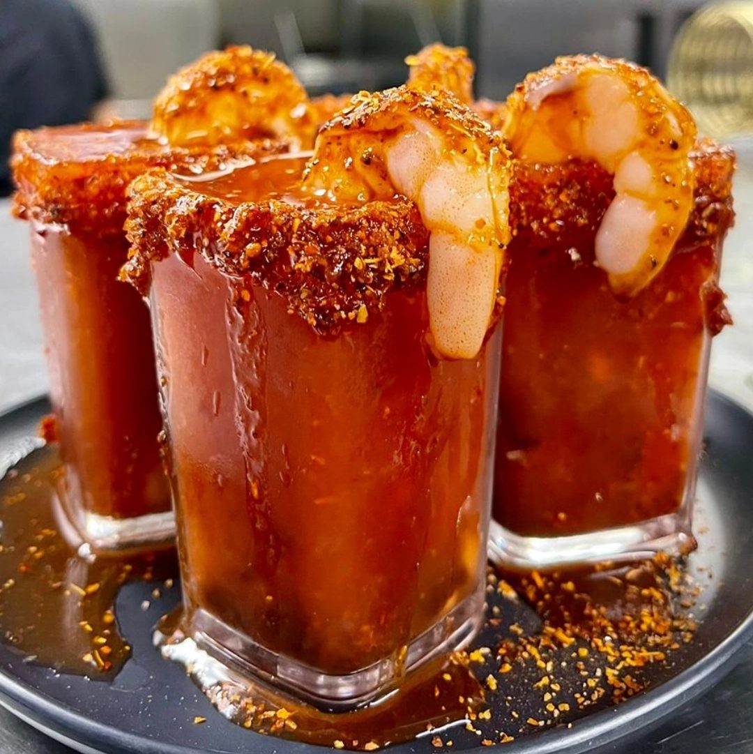 Balazos De Ostiones (Oyster Shots).