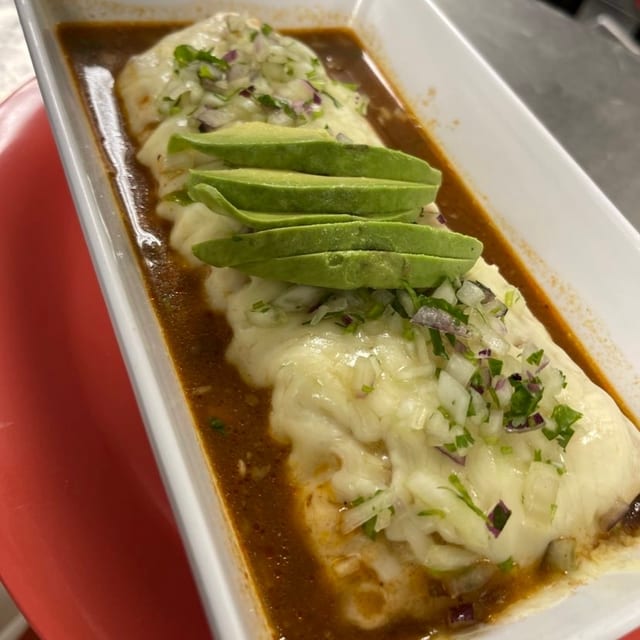 Wet Birria Burrito.